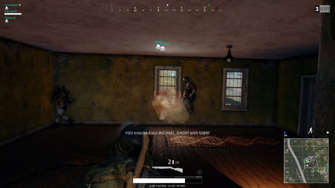 PUBG Stun grenade finish