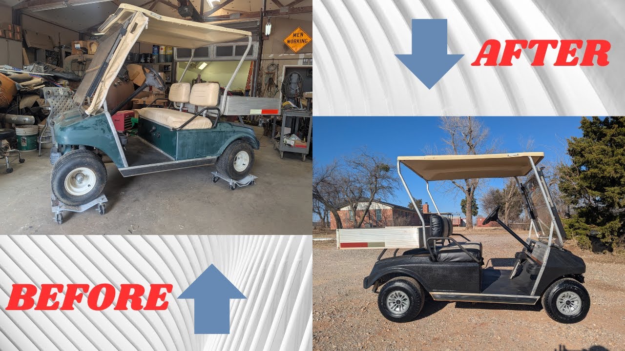 Восстановленный гольф-кар Club Car. Часть 2.