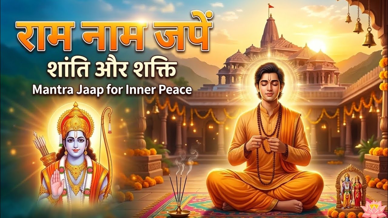 राम नाम जपे | श्री राम जय राम जय जय राम | Ram Mantra Chanting | Ram dhun 