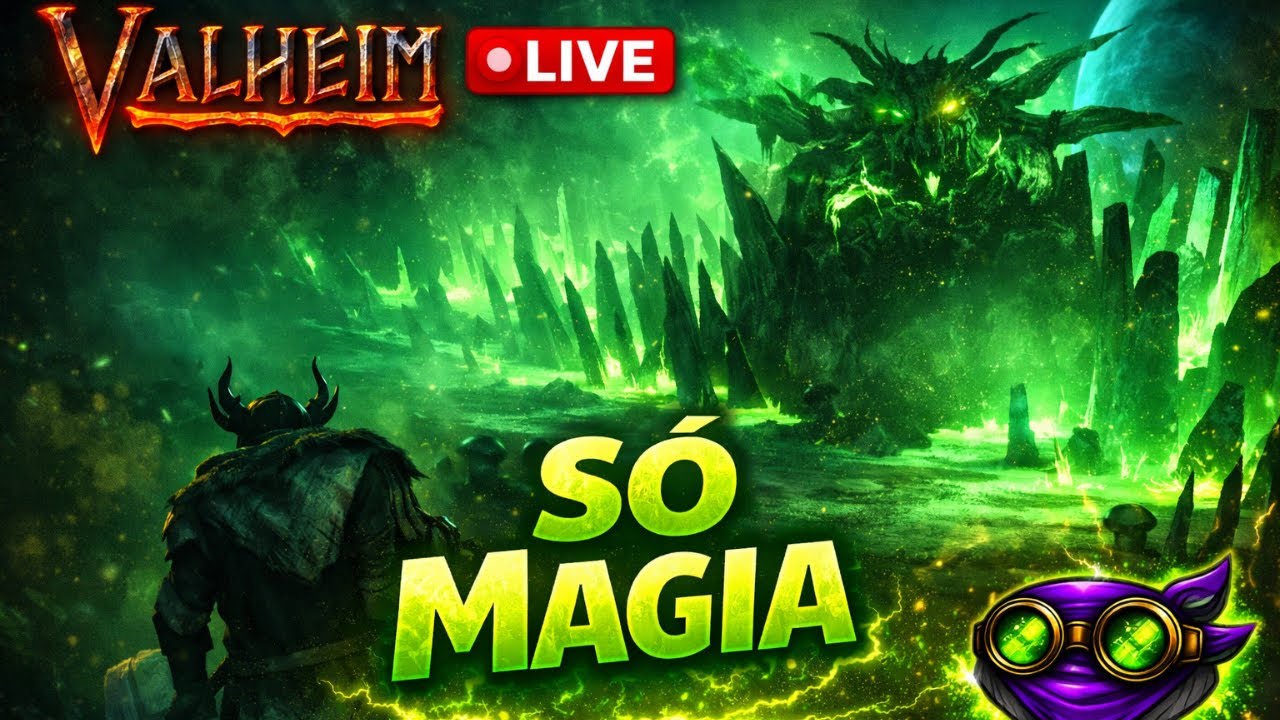 Tentando zerar valheim só com magia... (DIA FINAL)