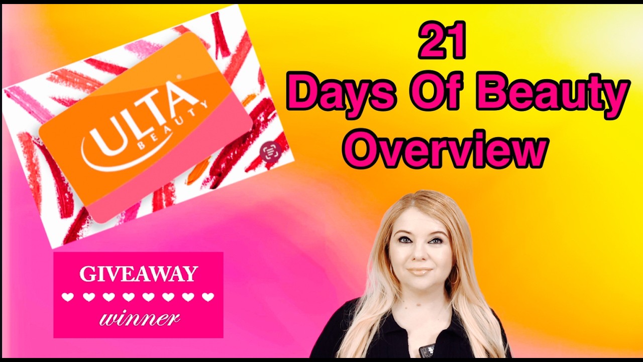 Lets Review ULTA 21 Days of Beauty!! The BEST of the SALE!! Plus GIVEAWAY Winner!