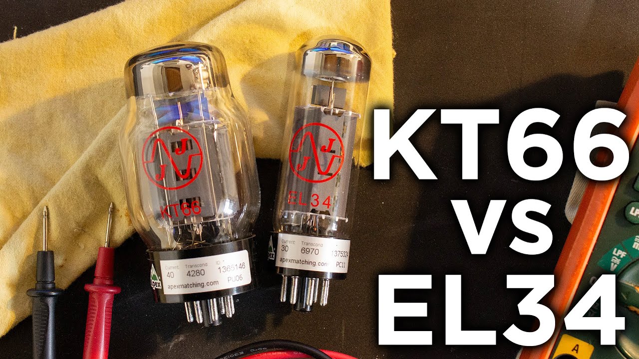 KT66 vs EL34 - Power Tube Shoot-out (Part 1)