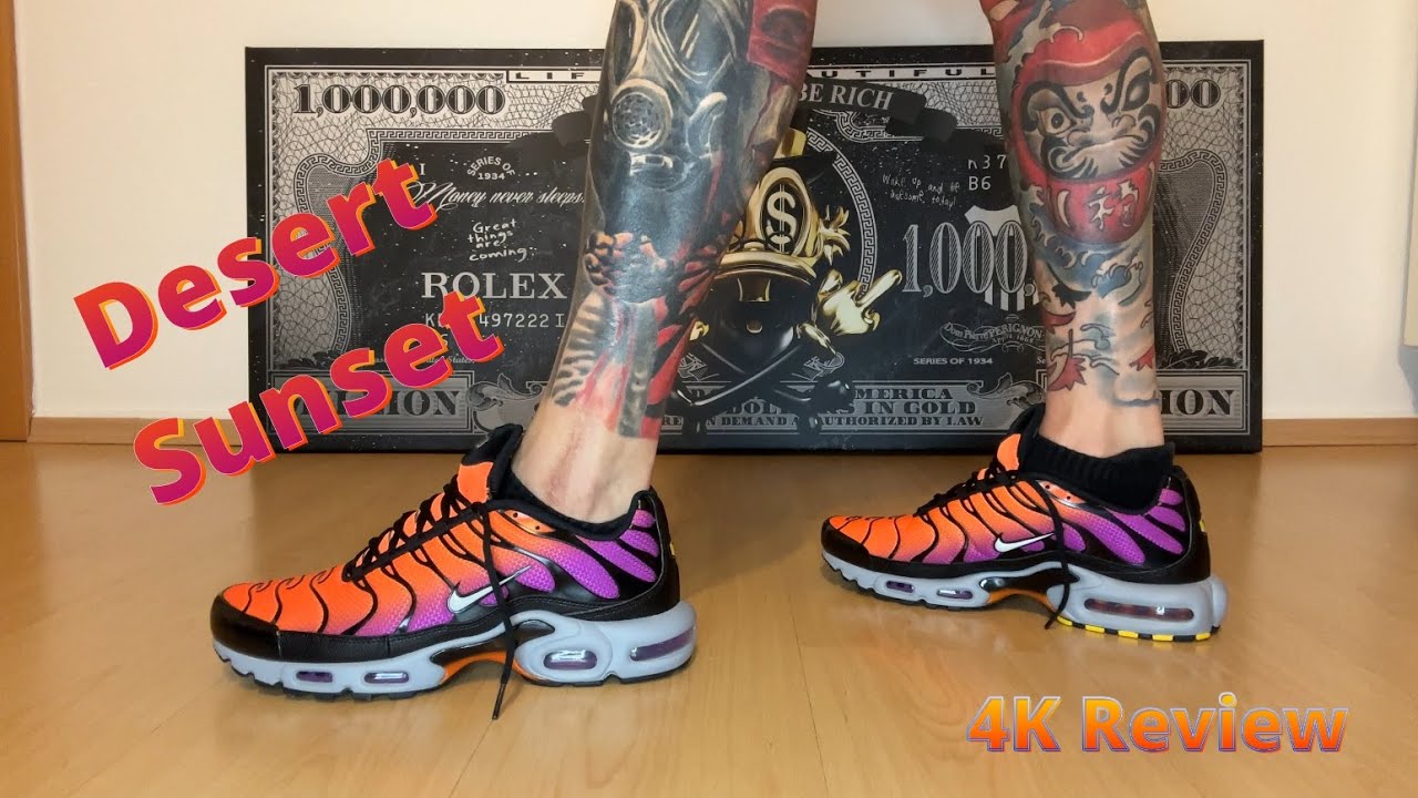 Nike Air Max Plus TN Desert Sunset Vibes ☀️ | 2025 | On Feet Look + 4K Detail Review