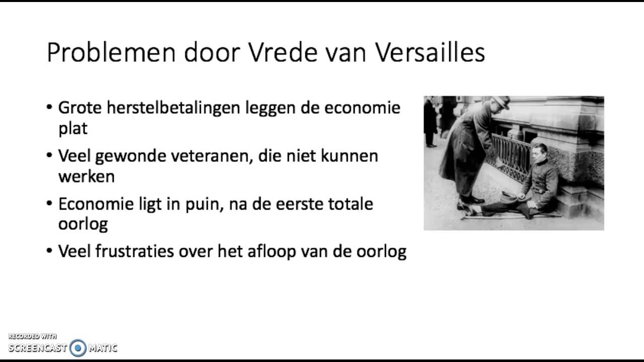 Weimar Republiek Deel I