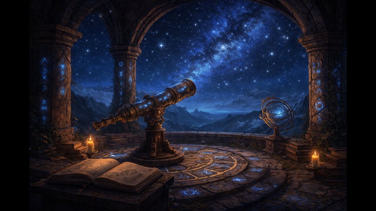 Runic Observatory | Fantasy Ambient Music for Deep Focus & Insight