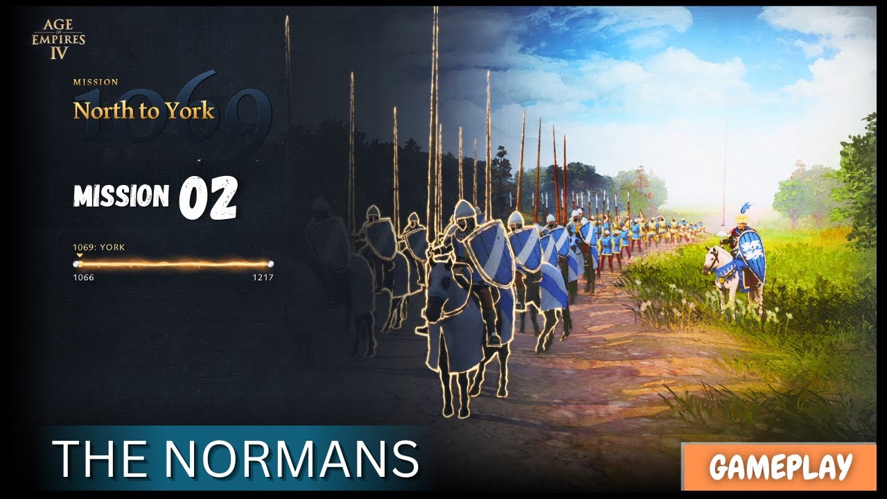 North to York, 1069 | Age of Empires IV - The Normans Mission 2
