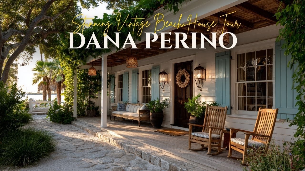 Explore Dana Perino&rsquo;s Stunning Vintage Beach House Tour with Timeless Classic Decor Ideas