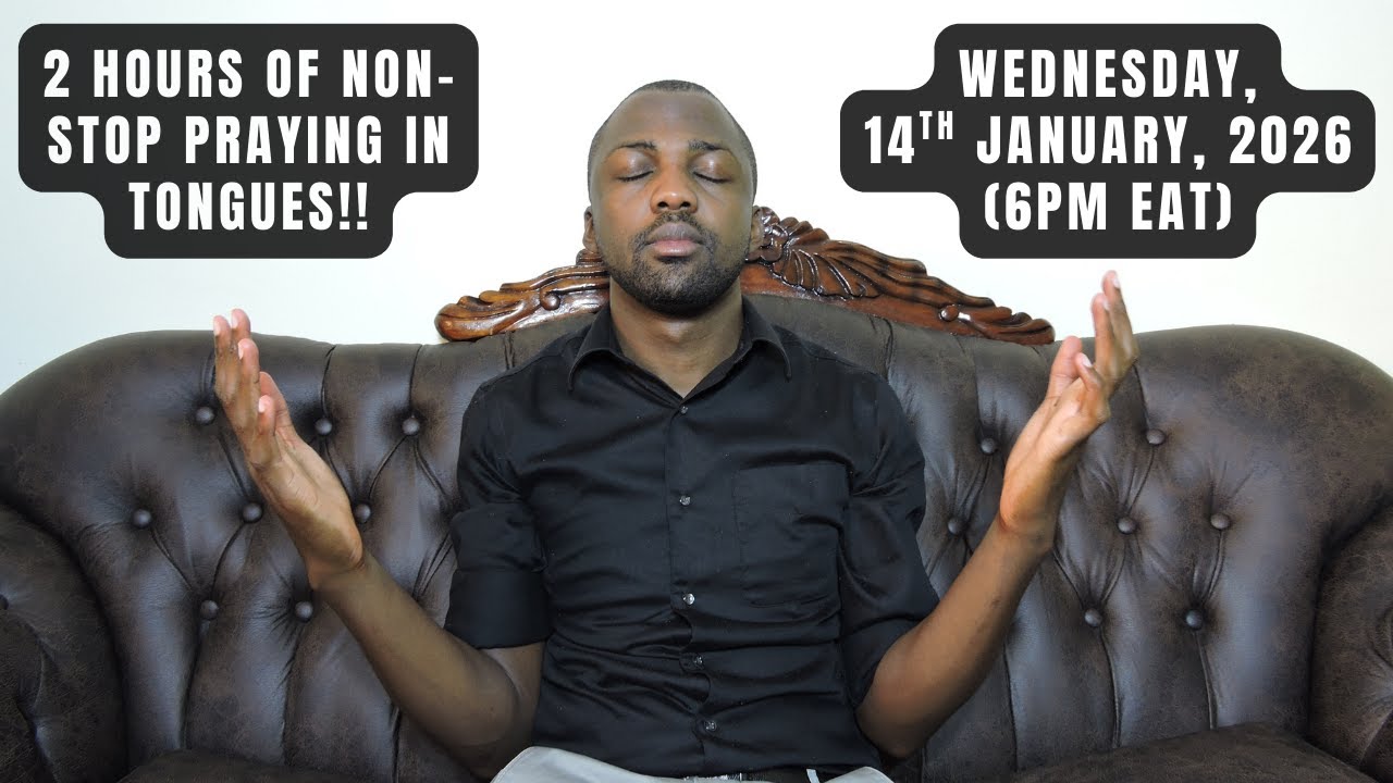 Live 2-Hour Praying in Tongues Challenge!! (Wednesday, 14th January, 2026)