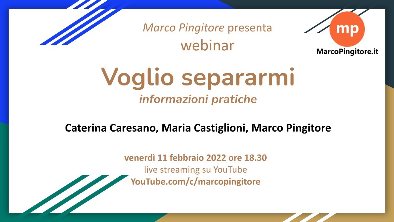 Voglio separarmi