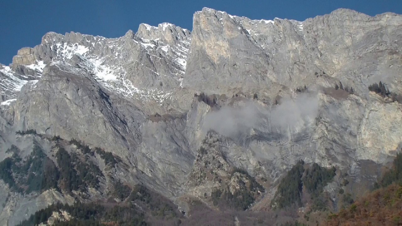 Chamoson - Après la lave torrentielle - Les Hauts - Le bassin versant