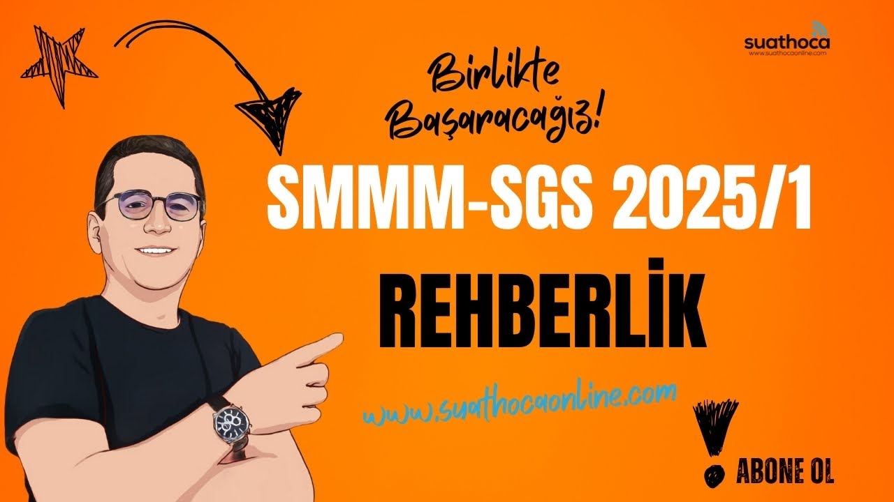 SMMM SGS 2025-1 REHBERLİK #smmm #sgs #malimüşavir