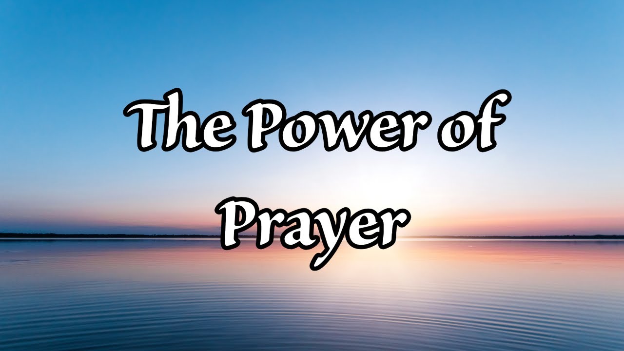 Power of Prayer!!