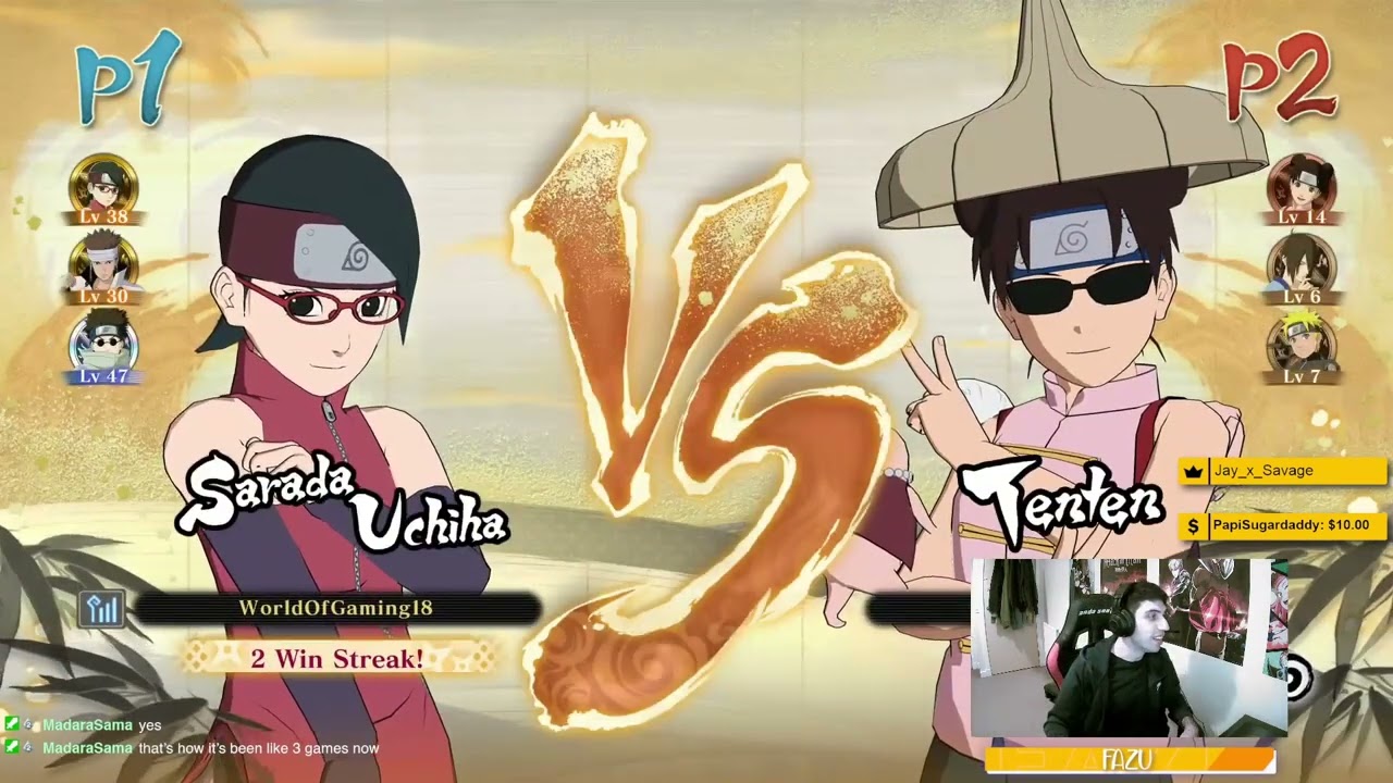 CUSTOM LOBBIES ONLINE - Naruto Storm Connections LIvestream