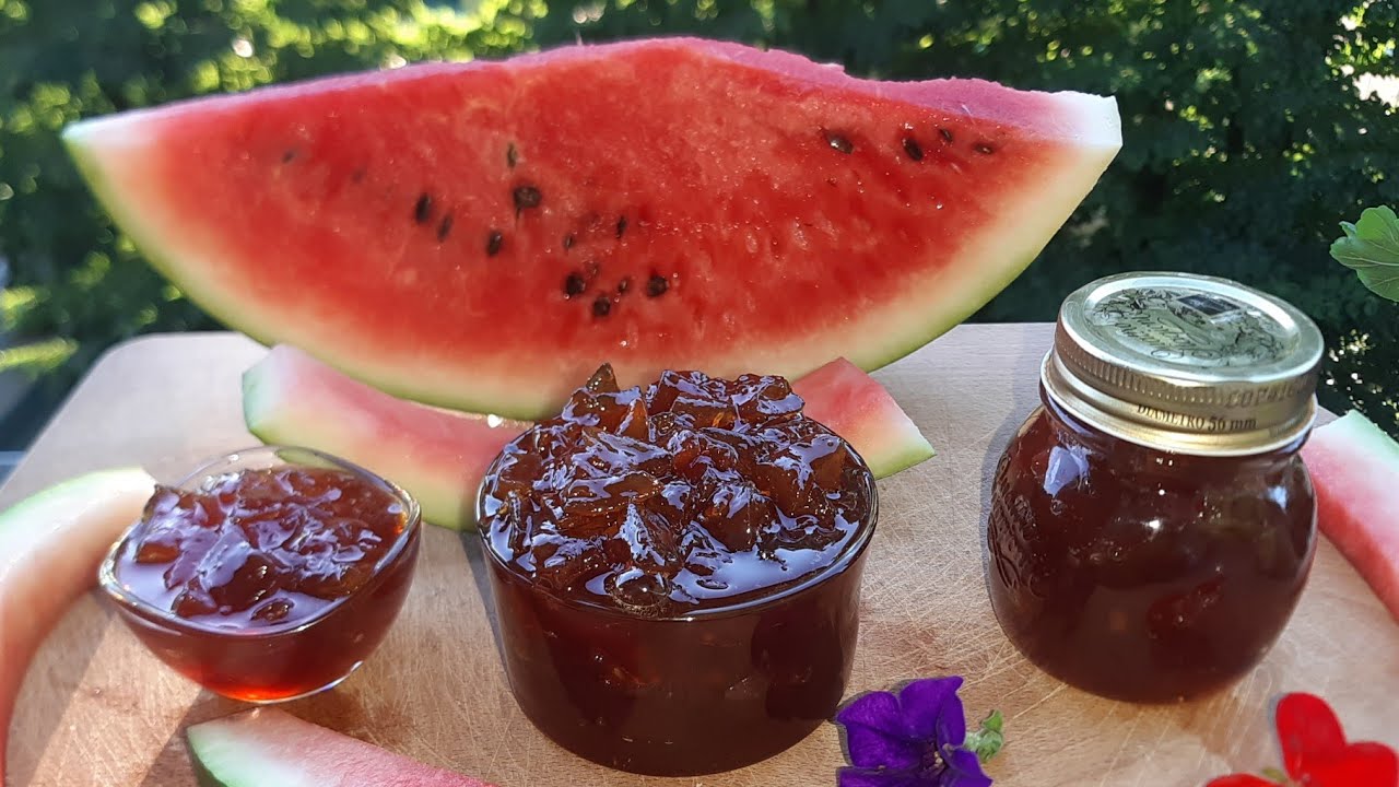 Non buttare la buccia di Anguria ecco una Ricetta Marmellata di Cocomero & Anguria/Watermelon jam