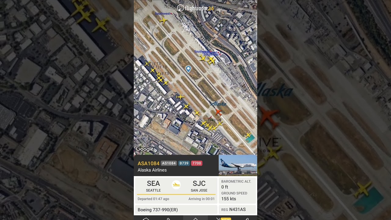 ALASKA AIRLINES 1084 EMERGENCY LANDING JUST NOW