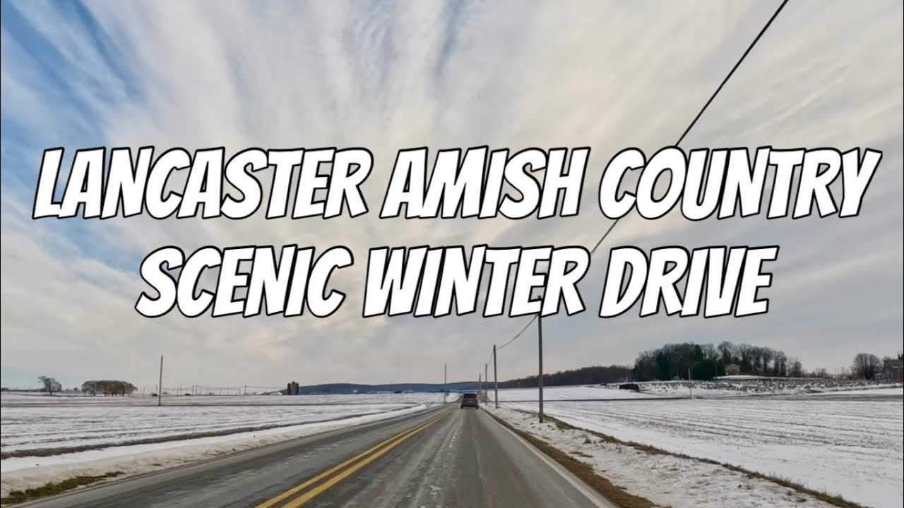 Lancaster County Scenic Drive! 🚗 Intercourse to New Holland, PA | 🐂 No Talking 
