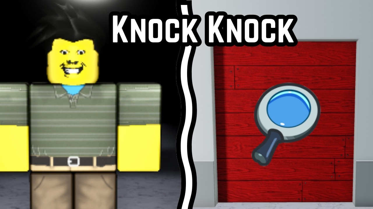 Knock Knock - School Map [FULL WALKTHROUGH] - Roblox