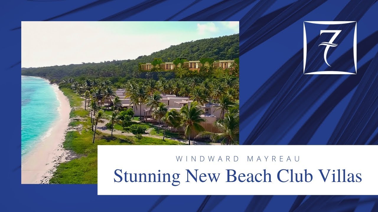 Grenadines Real Estate: Boho-Chic Beach Club Villas at Windward Mayreau in the beautiful Grenadines