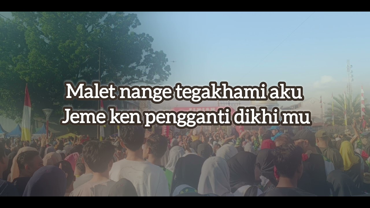 Karaoke lagu alas impal canggih