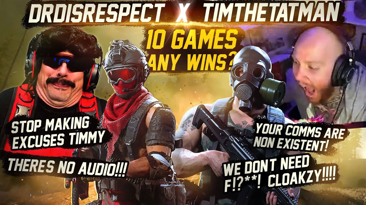17 MINUTES OF DRDISRESPECT & TIMTHETATMAN DRAMA!