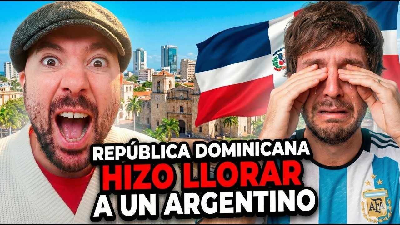 UN ARGENTINO VIVE ALGO INESPERADO EN REPÚBLICA DOMINICANA… Y TERMINA LLORANDO 🇩🇴