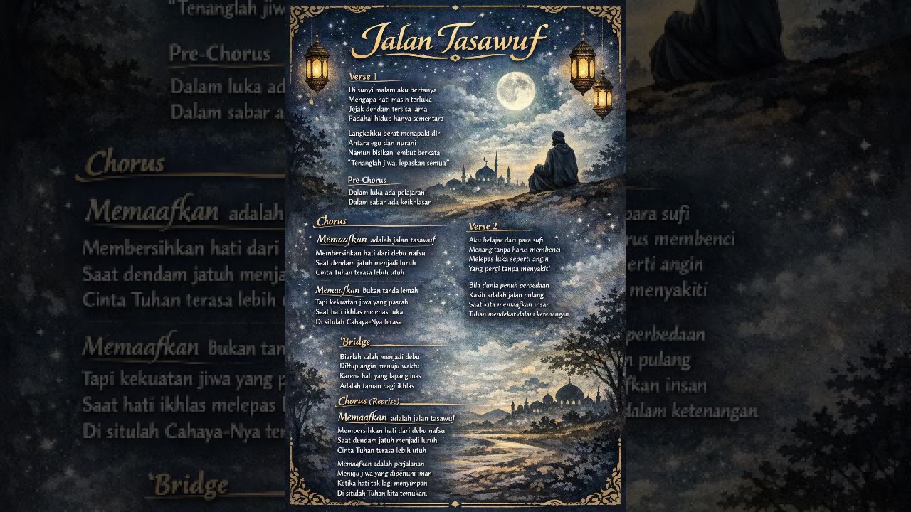 Jalan Tasawuf Memaafkan