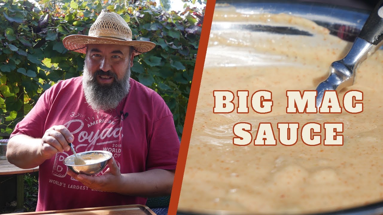 BIG MAC SAUCE für deinen perfekten Burger!