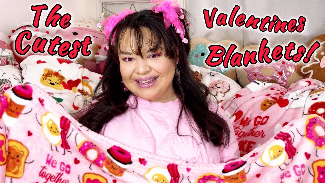 🥰THE CUTEST VALENTINES BLANKET COLLECTION YOU’LL EVER SEE!😍