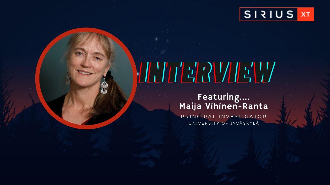 SiriusXT interviews Maija Vihinen- Ranta, University of Jyv&auml;skyl&auml;