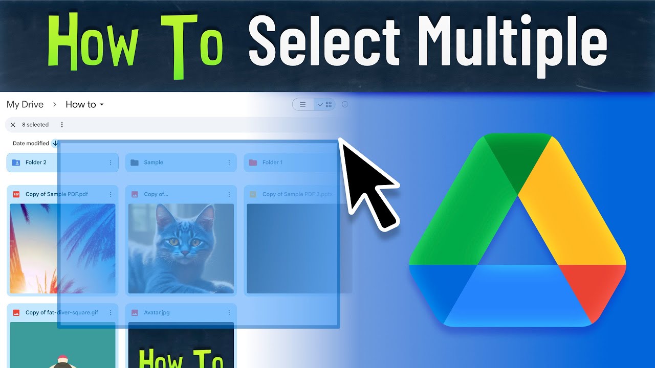 Google Drive: How to Select Multiple Files (Quick & Easy Methods)