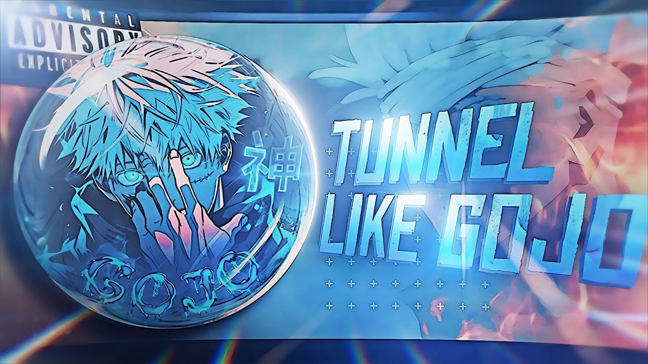 How To Make Tunnel Like Gojo - AMV tutorial + FREE PRESETS