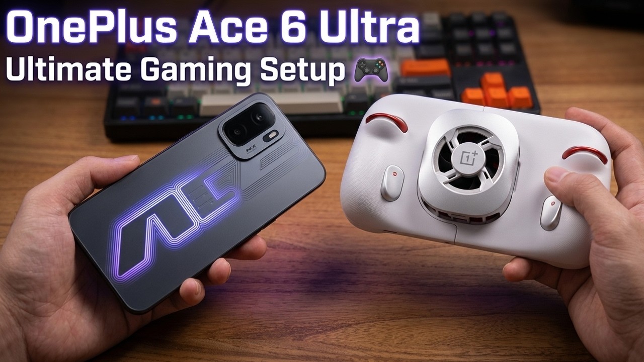 OnePlus Ace 6 Ultra + Gaming Controller FULL REVIEW &ndash; MOBILE GAMING BEAST 🔥