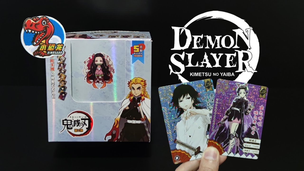 Demon Slayer Card Unboxing ! | Little Dino GM-0205