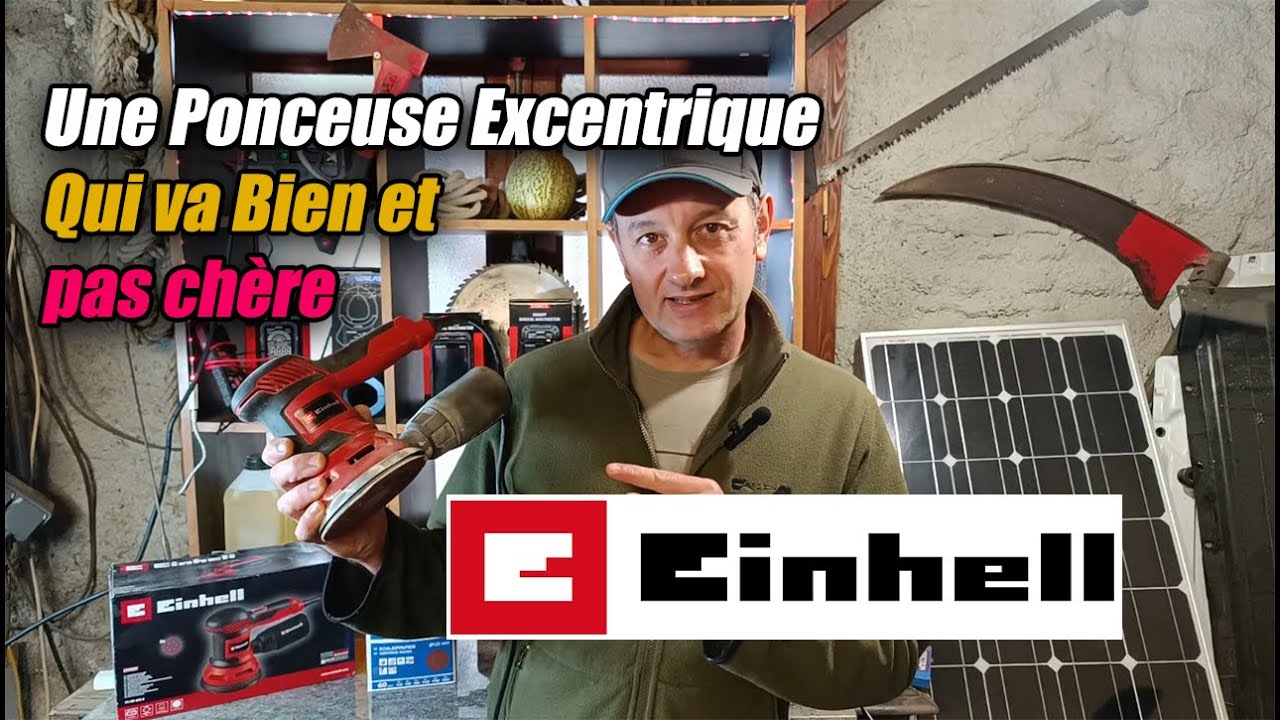 Ponceuse excentrique efficace est pas ch&egrave;re : Einhell TC-RS 425 E