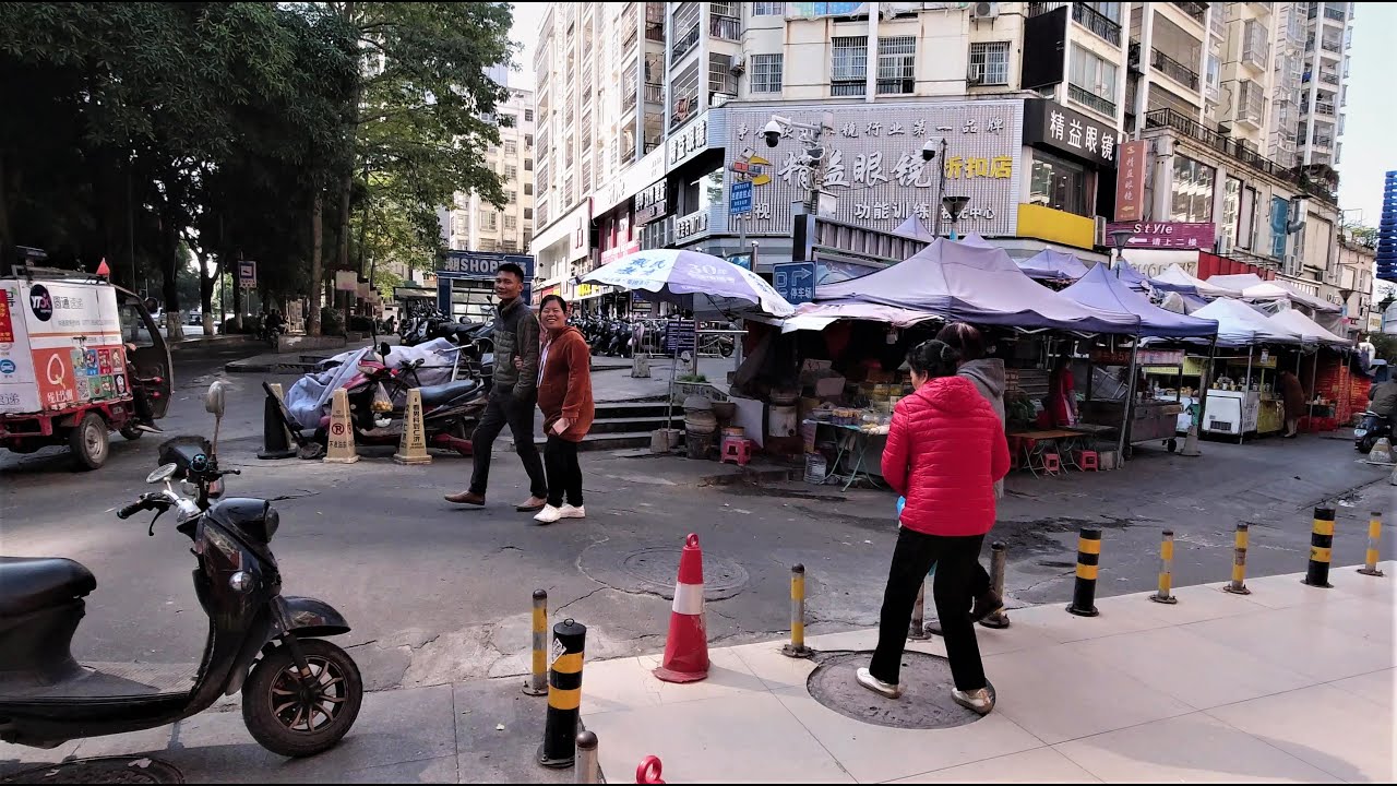 A Walk In Qinzhou, Guangxi,   China 广西钦州 徒步游