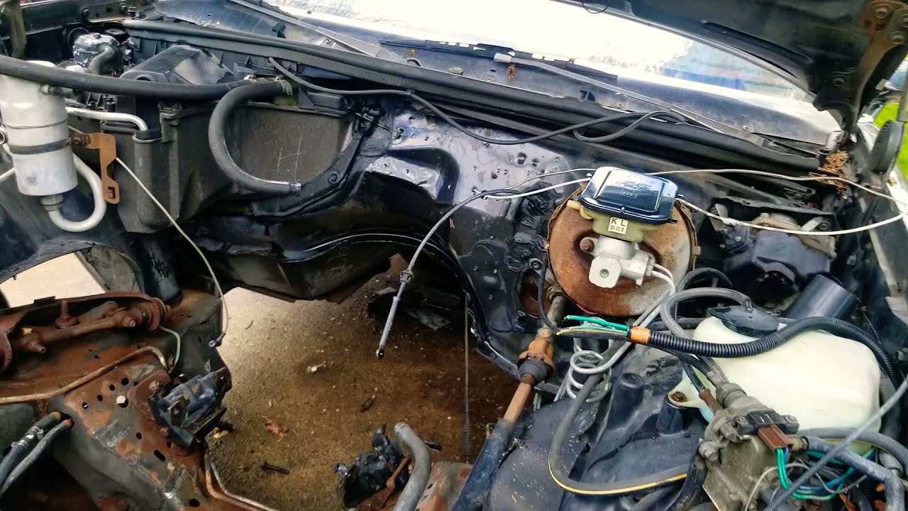 1980s G BODY FACTORY WIRE HARNESS REMOVAL