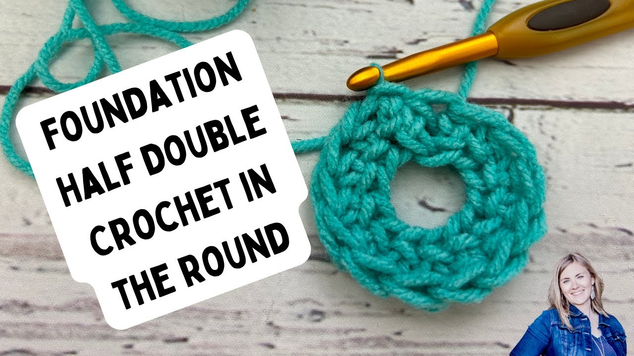HOW TO JOIN A FOUNDATION HALF DOUBLE CROCHET IN THE ROUND | Join FHDC with Slip Stitch | Hope Corner