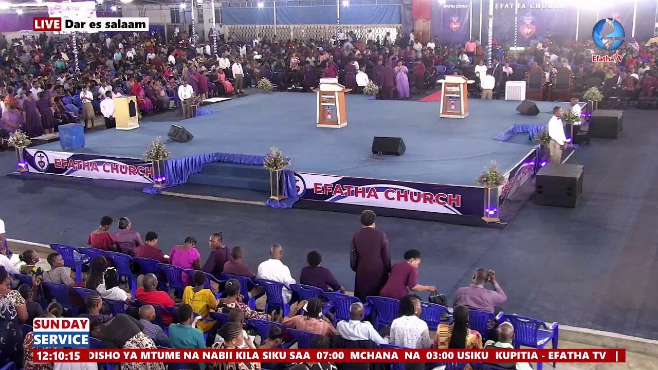 🔴GLOBAL SUNDAY SERVICE - EFATHA CHURCH MWENGE| 28-09-2025