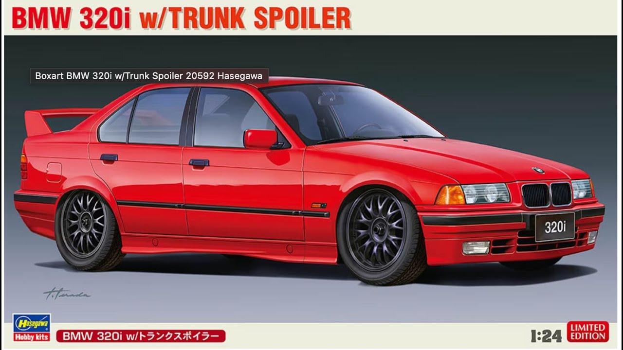 Unboxing - Hasegawa 1/24 BMW 320i