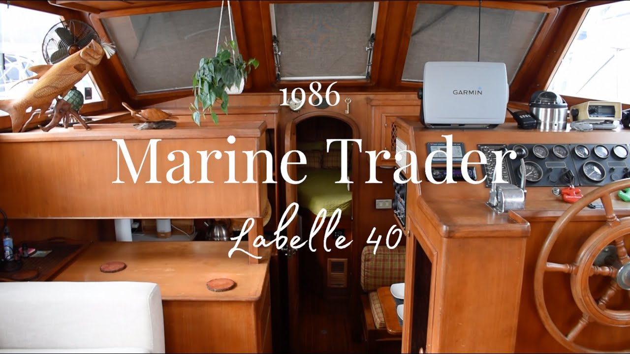 1986 Marine Trader Labelle 40 | Explore this New Trawler Listing in Florida!