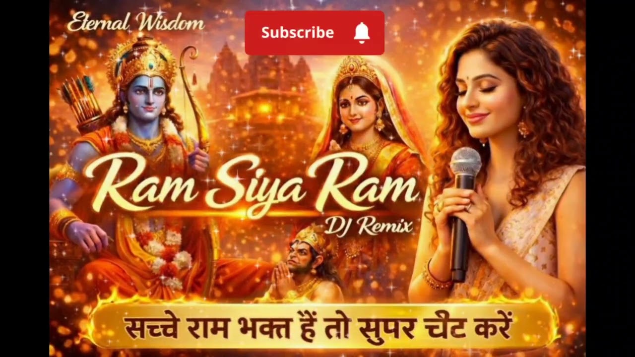 राम सिया राम Remix | Bollywood Style Bhajan EDM Version