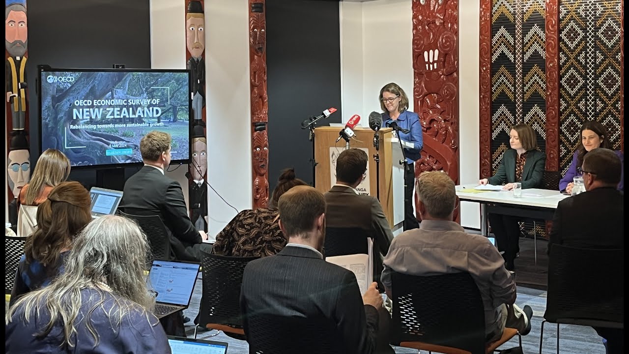 OECD NZ Country Report - Media briefing at the New Zealand Treasury, 6 May 2024