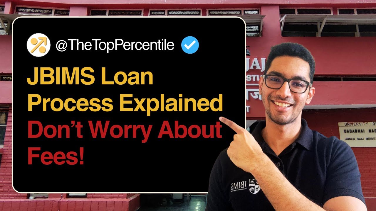 JBIMS Loan Process: Full Guide for CET Aspirants