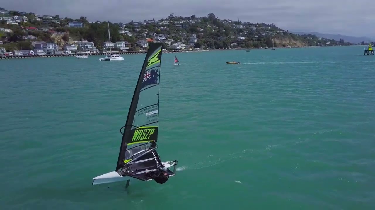 Waszp sailing at Nelson Yacht Club