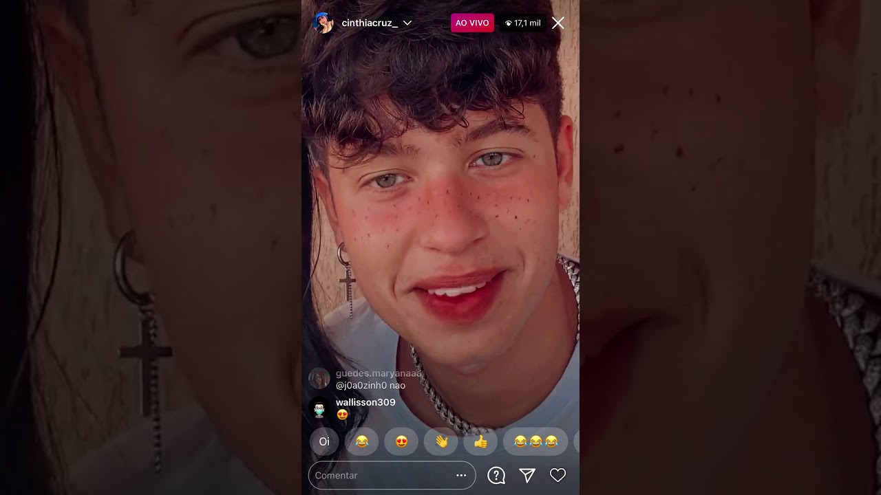 Live Cinthia Cruz e Pietro