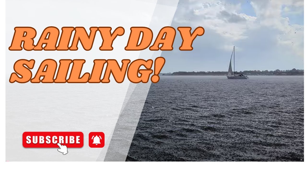 No bad day sailing, a great day to buy rain boots! 