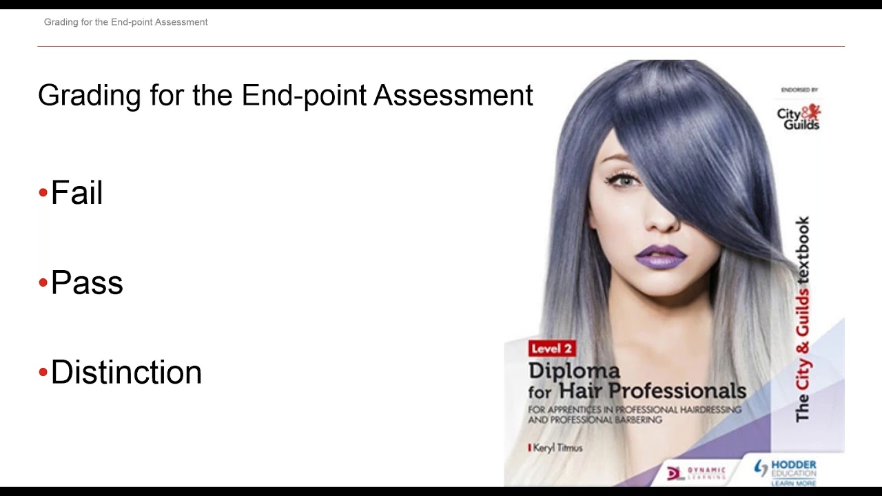 City & Guilds Webinar Level 2 Hair Professional Apprenticeship Standards End Point Assessment