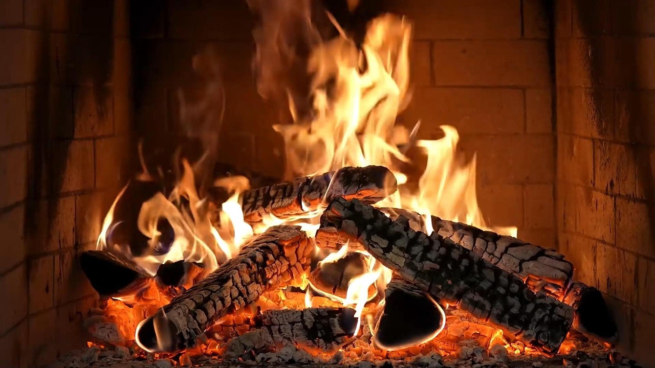 Fireplace Sounds for Sleeping 🔥