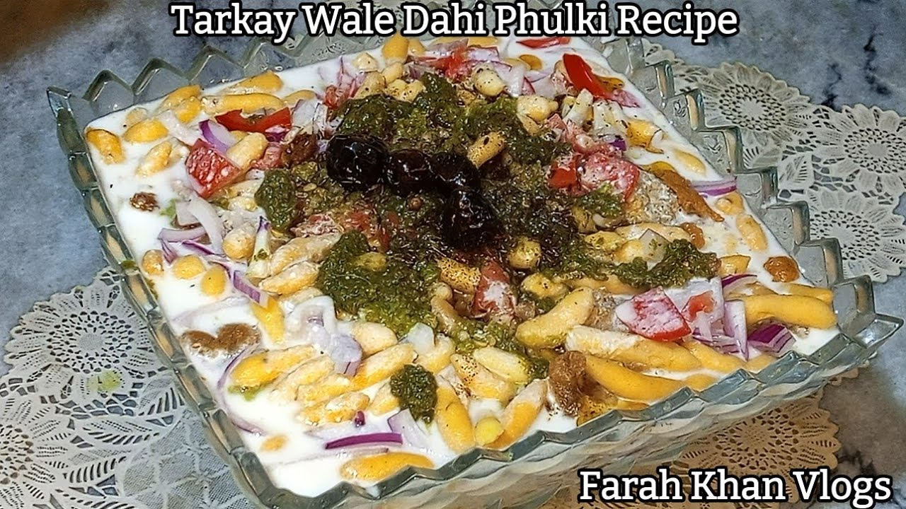 Tarkay Wale Dahi Phulki Recipe Ramadan Farah Khan Vlogs
