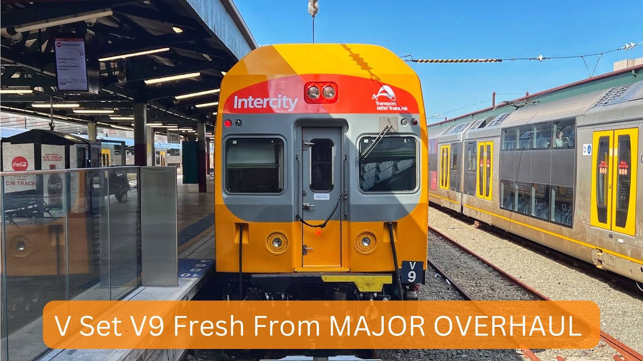 Sydney Trains Vlog 2020: V Set V9 Fresh From MAJOR OVERHAUL